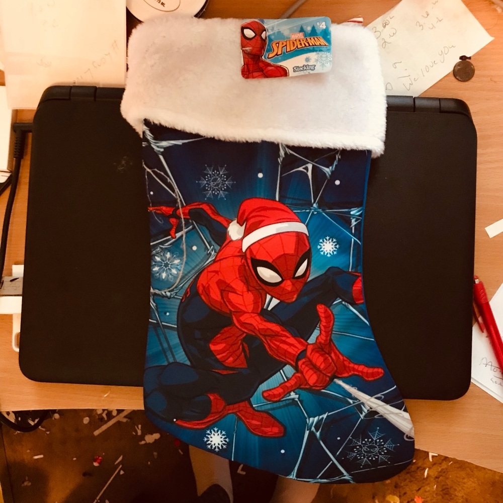 Spider-Man stocking
